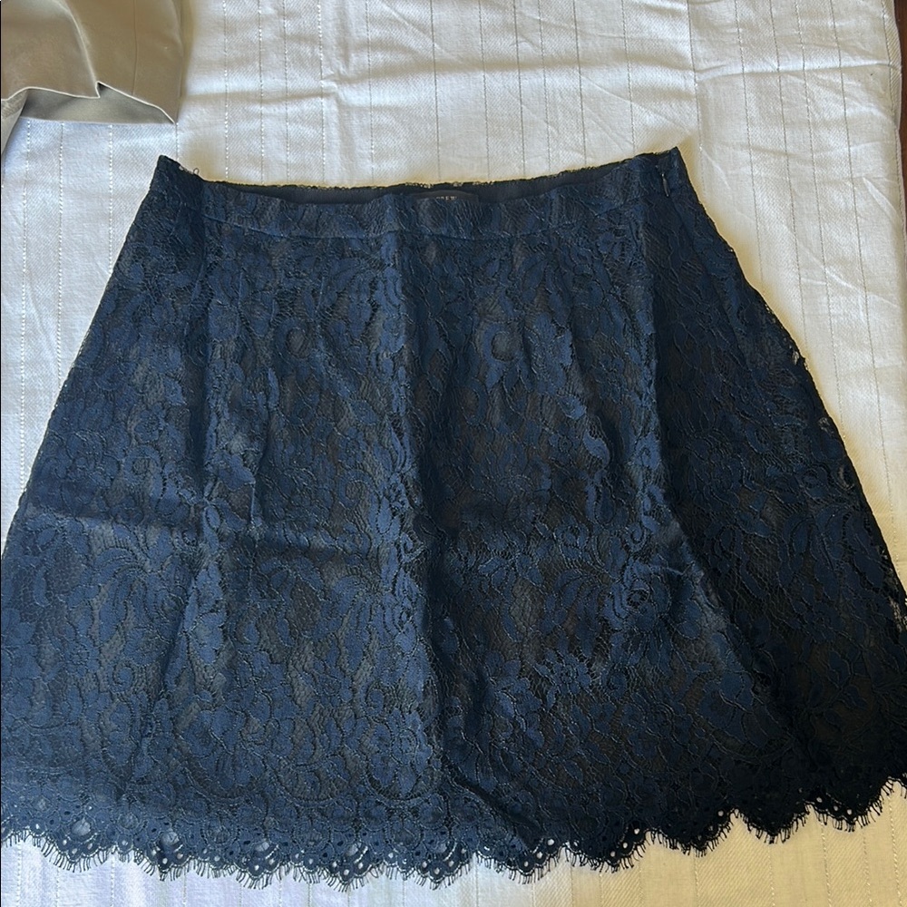 Elegant Black Lace Skirt